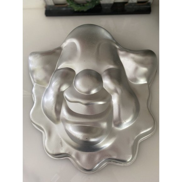 Wilton 1974 Clown Face Cake Pan #502-275 Cake Mold Form Vintage 12"X10"X2" EUC - Picture 15 of 16